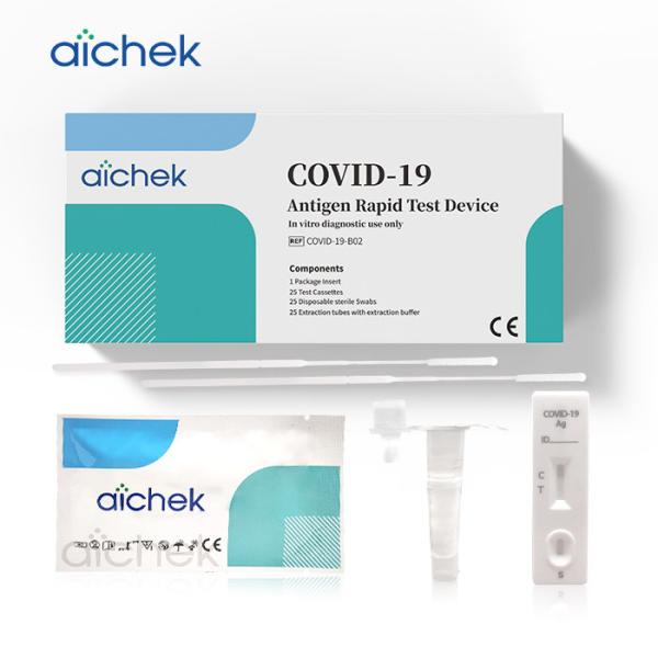 COVID 19 Lateral Flow Antigen Test Kit 99% Accuracy RTK Antigen