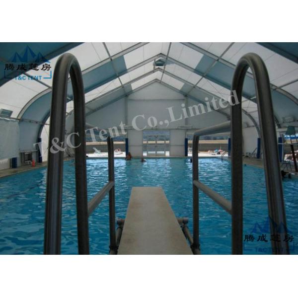 Outdoor Curved Tents For Sporting Events , UV Resistant Heavy Duty Party Tent