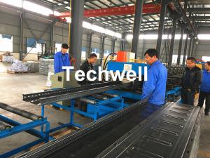 China CT-600 Ladder Type Perforated Cable Tray Roll Forming Machine, Cable Tray Production Line on sale