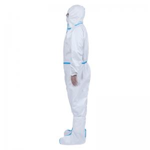 Wholesale Waterproof Disposable Coverall Suit , Disposable Body Suit For Personal Safety from china suppliers