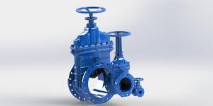 Wholesale Simple Operation Water Control Valve Resilient Gate Valve Handwheel Operated from china suppliers