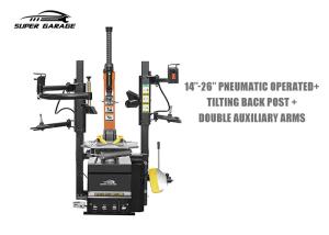China 4S Shop Car Tire Mounting Machine 110V 0.75KW With Double Helper Arms on sale