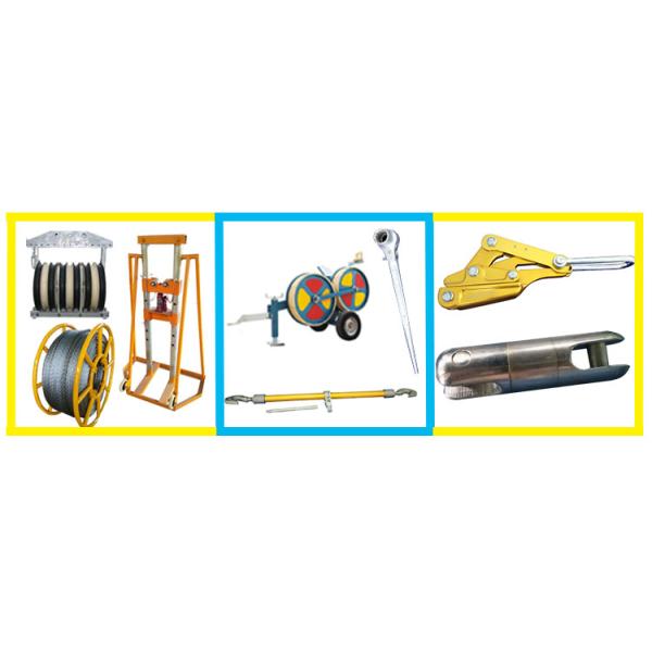 Double Sheave Stringing Pulley Blocks for String Cable During Power Tranmission Line