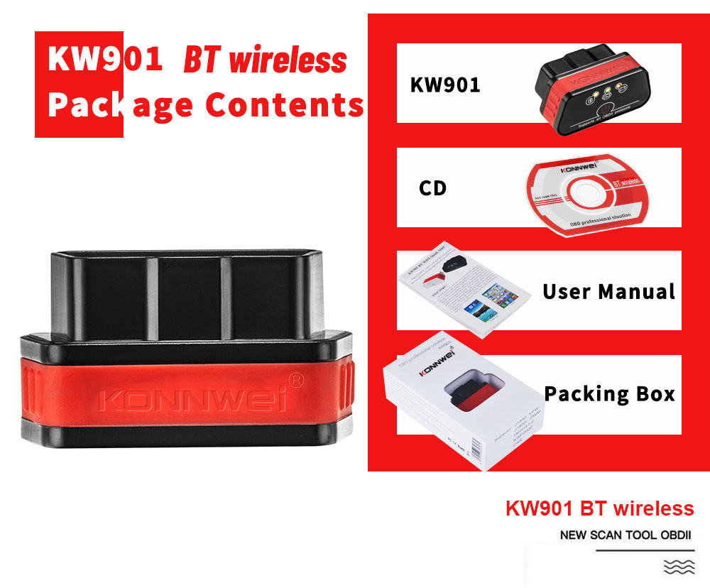 Portable Automobile Android Car Scanner For Detecting 12V Gasoline And Diesel Cars