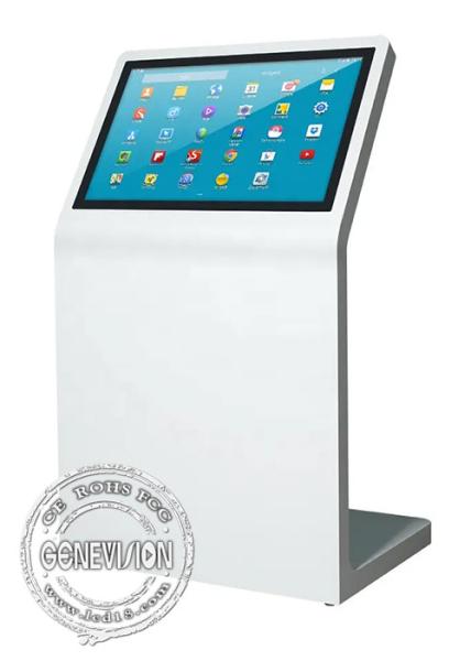 Quality 55 Inch Simple Design Touch Screen Queue Management System Kiosk for sale