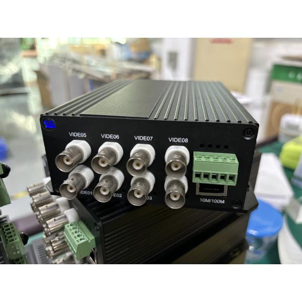 8ch Port 1080p AHD CVI TVI 20km Bnc Extender Fiber Optical HD Video Converter