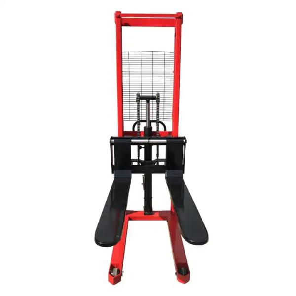 1.5t 3306lb Simple Operation High Efficiency Hydraulic Manual Platform Stacker