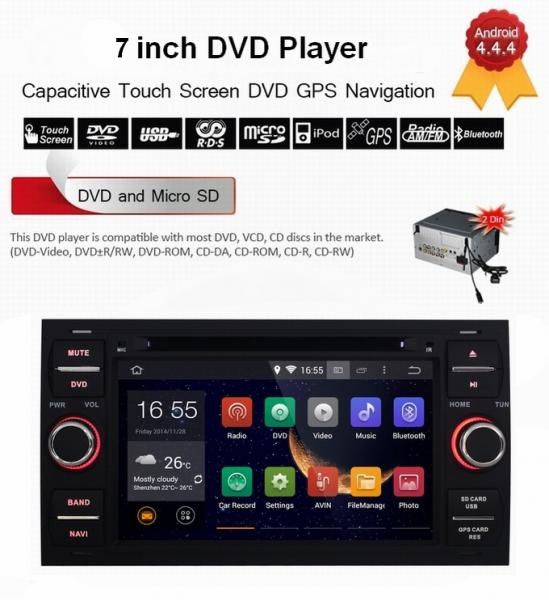 Ouchuangbo Auto Stereo GPS navigation for Ford Galaxy /Escape /Fiesta Android 4.4 3G wifi Media Player OCB-8829C