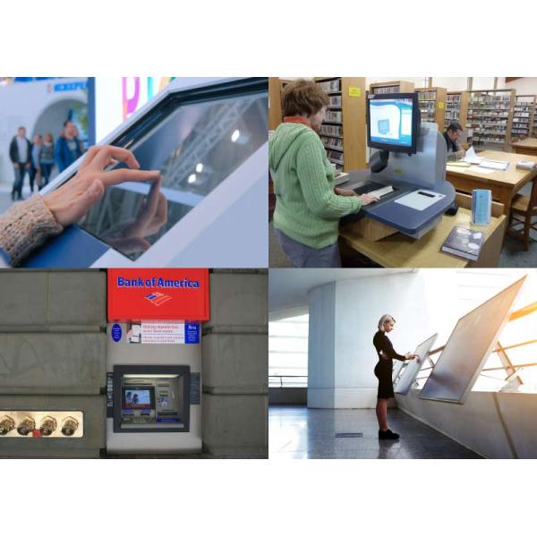 IP65 Waterproof 5:4 Ratio Touch Display Infrared Touch Monitor 17''