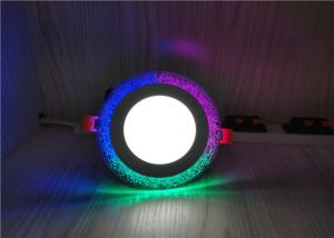 China Recessed/ Surface Jelly Bi Color LED Panel Light  White+PGB 6+3W Ceiling Light on sale
