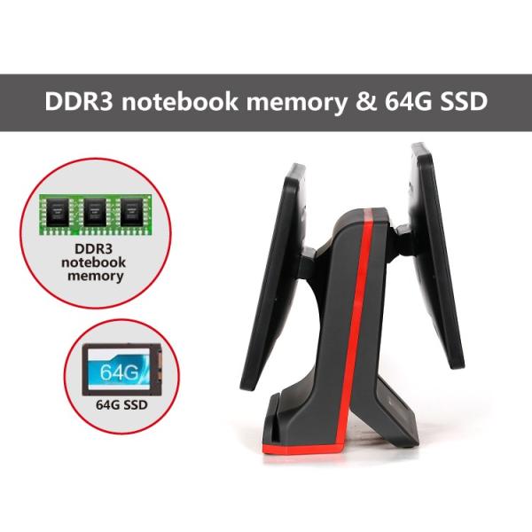 32GB to 256GB SSD Hard Disk Capacity Window TPV for Fast-Paced Environments