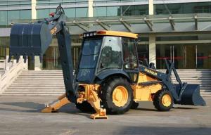 China WZ30-25 Backhoe Loader With Seal Cylinder Obtains , 7ton Front End Loaders on sale