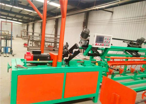 Quality Fully Automatic Chain Link Fence Machine Servo Motor Driver Control 9.25kw 4.2T for sale