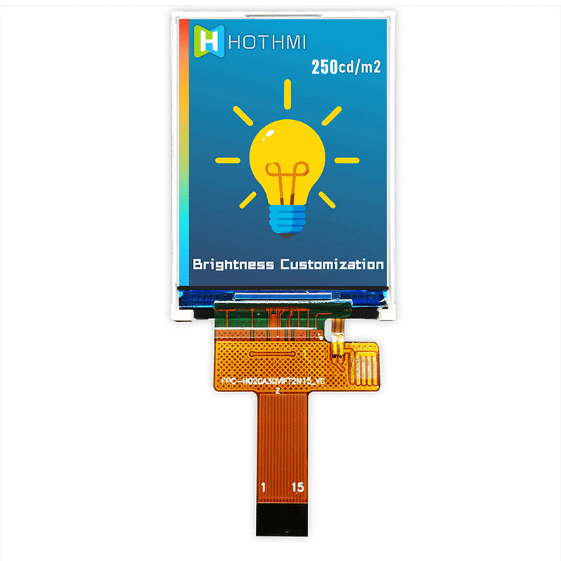 2 Inch IPS TFT LCD Display , 240x320 Temperature LCD Display