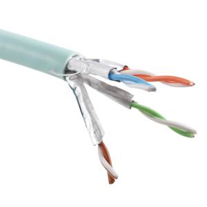 China HDPE Insulation  Data Communication Cable Cat 6a Network Cable 305M Roll on sale