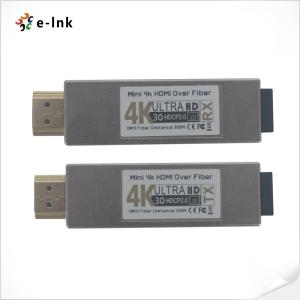 China Mini 4K HDMI Optical Extender with Multi Mode 300 meters LC Connector factory price on sale