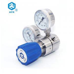 Wholesale Oxygen Cylinder High Pressure Regulator 316L Plunger Valve Core Gas Laser Application from china suppliers