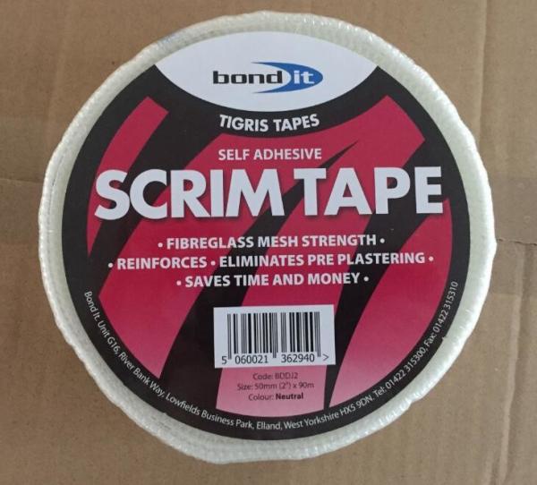 Quality fiberglass self-adhesive mesh tape for sale
