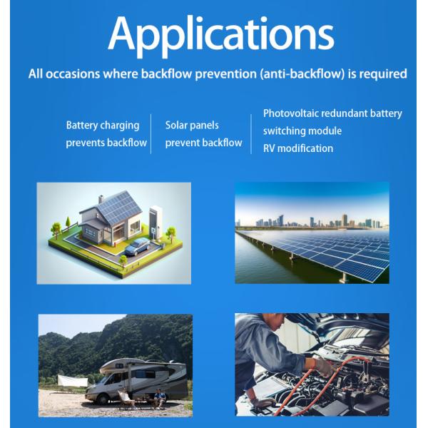 40V 300A Ideal Diode Charging Reverse Current Protection Solar Anti Backflow Diode