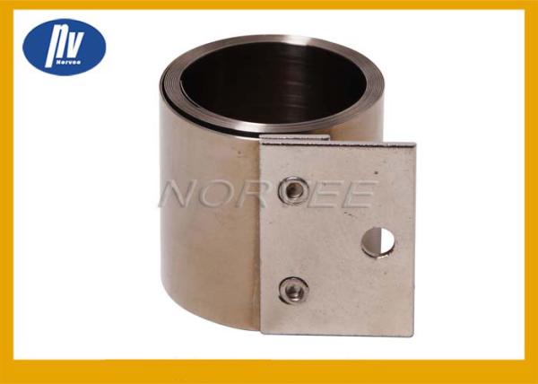 Quality Gold Color Constant Force Torsion Spring Width Customized For Computer Monitor for sale