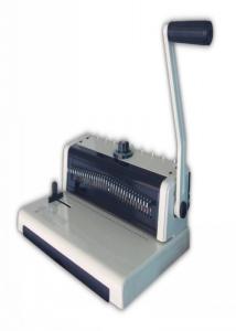 China T598 Desktop A4 Size Spiral Wire Binding Machine For Calendars on sale