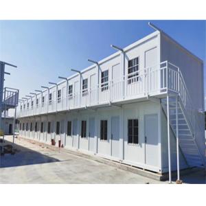 China Steel Structure Flat Pack Container Homes 20ft 40FT Prefab House on sale