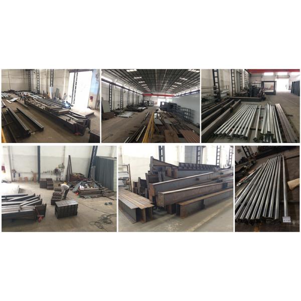 Industrial Prefabricated Workshop Buildings In 3D Free Design Demountable