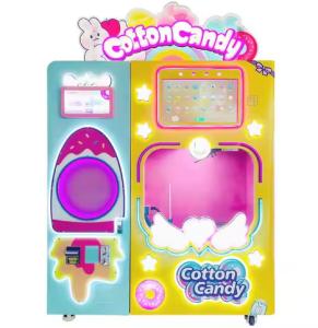 Wholesale Automatic Floss Cotton Candy Vending Machine Exclusive Robotic Arm Sensing Chip from china suppliers