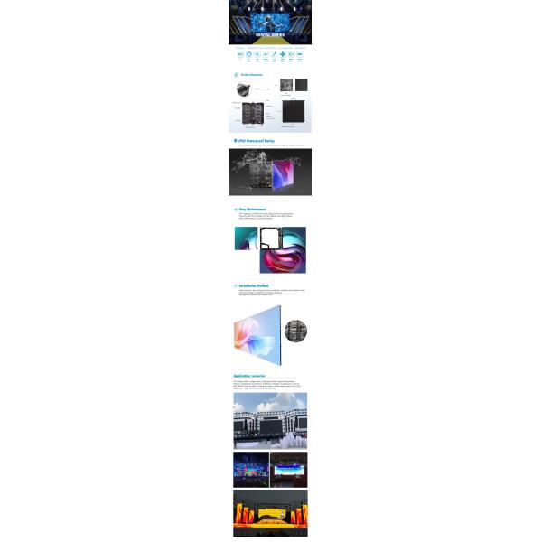 576×576mm Rental Series P3.8