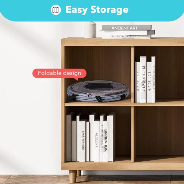 Foldable Cat Tunnel Carrier 3 In 1 Pet Carrier Handbags Round