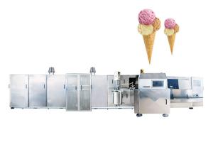 China High Output Fully Automatic Waffle Cone Production Line on sale