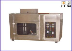 Wholesale Plastic Horizontal Flammability Tester Burning Rate Test Apparatus With Angle Adjustable from china suppliers