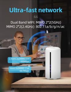 China Home Hotel 3G 4G 5Ghz WIFI Router 32 Users Connection on sale