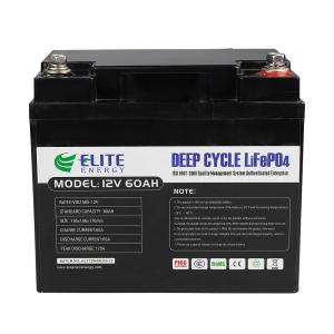 Wholesale Solar Lithium Phosphate 60Ah 12V LiFePO4 Battery Pack Deep Cycle from china suppliers