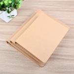 Craft paper file folder with ring binded A6,A5,A4 size available