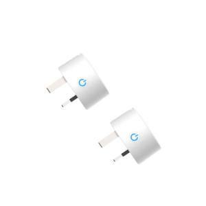Wholesale White WIFI Smart Socket Blue LED Indicator FCC Certification from china suppliers