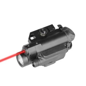 China 650nm Red Laser Camera Metal Tactical Flashlight 88*40*49mm on sale