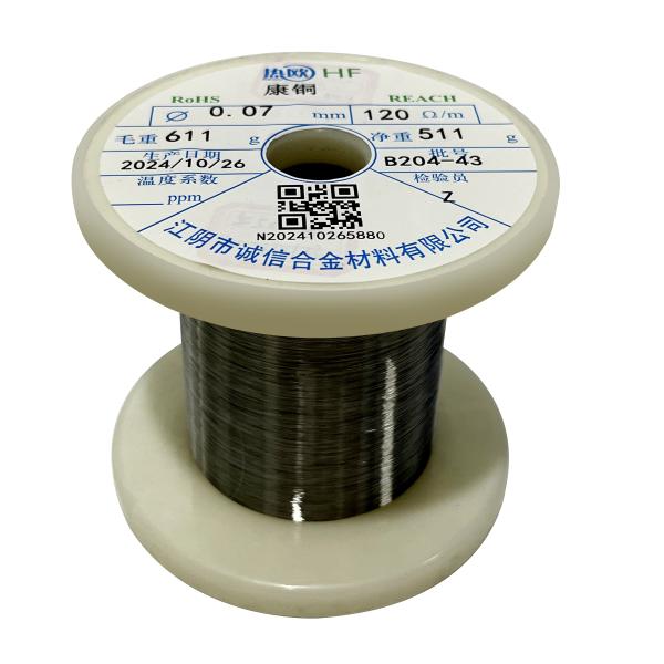 6J40/6J40X/6J40P/6J40D Constantan-Type Precision Resistance Wire Good Elongation for Superior Performance