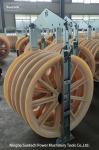1160mm Large Diameter Conductor Cable Pulling Pulley Stringing Block MC Nylon