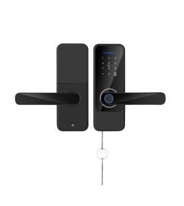 China S810 Inteligent Fingerprint Lock Wifi Keys Simple Door Lock Tuya Fingerprint TTlock Smart Home Door Lock on sale