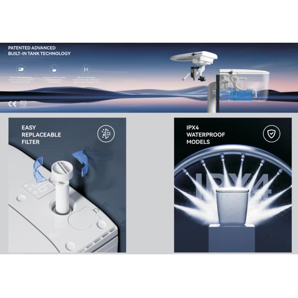 Modern Smart Wall Hung Toilet with Women Cleaning Bidet Washing Intelligent Toilet