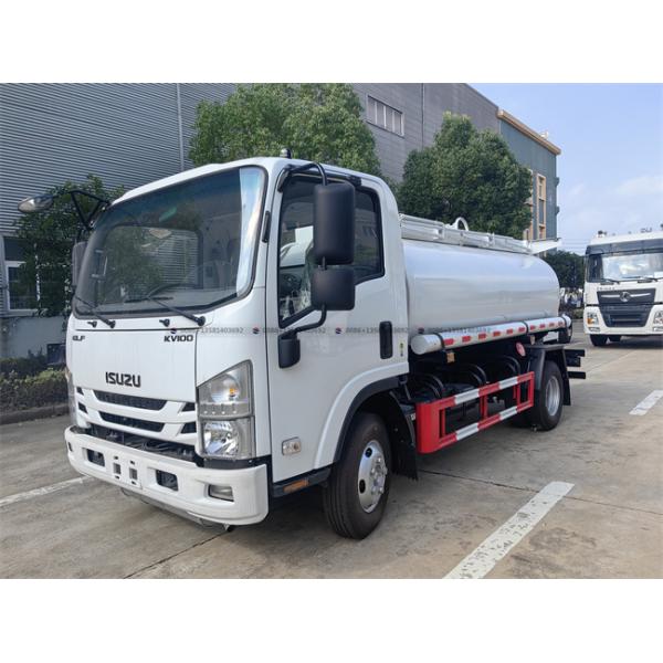 China Qingling Chassis 4x2 6 Wheels Oil Bowser Fuel Dispensing Trucks