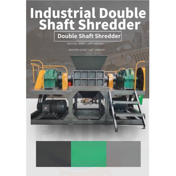 Industry Scrap Metal Shredder with Replaceable Blades Upgrade Your Machinery Repair Shop