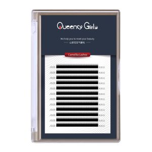 Buy cheap Camellia Synthetic Mink Eyelash Extensions , Blooming Lashing Single Eyelash from wholesalers