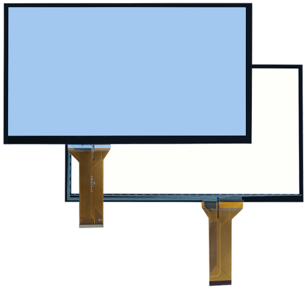 5 Inch Capacitive LCD Touch Panel Window ITO Glass For Industrial Equipment