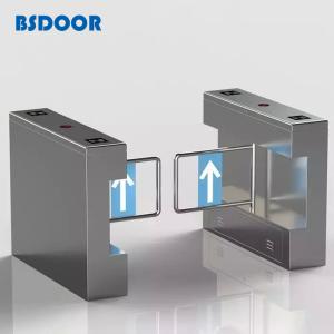 China Stainless Steel Full Height Revolving Train Station Turnstile Single Lane on sale