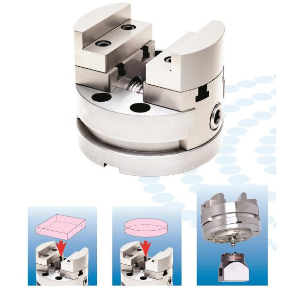 ROUND SELF-CENTERING VISE HIGH PRECISION PERFORMANCE