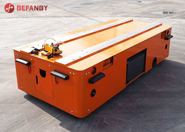 Customized Chain Conveyor Steel Factory Trackless Transfer Trolleys