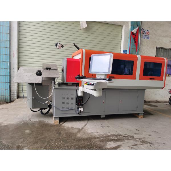 Automatic Wire Bending Equipment Ten Axes Controlled With 70m / Min Feeding Speed