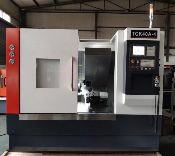 Quality ISO 9001 CNC Metal Lathe Automatic Precision Milling Lathe Machine for sale